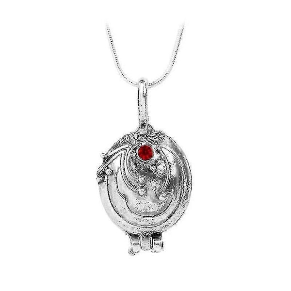 The Vampire Diaries Necklace Elena Gilbert Necklaces Compatible Women Mo--002 silver-Product code 53129