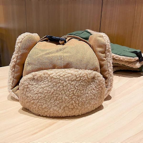 Vinterlue Vinterluer med øreklaffer Trapperhatt Beanie Fleeceforet Varme Luer