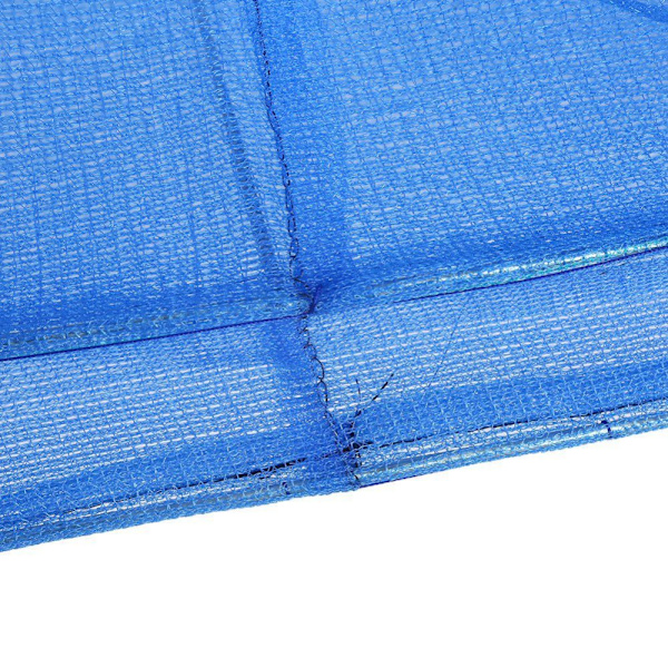 4-Layer Foldable Hanging Drying Rack with Zipper - Blue Mesh
