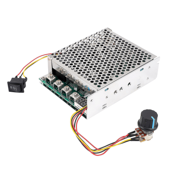 DC 10-55V 100A 3000W Motorhastighetsregulator Reversibel PWM-kontroll Framåt och Bakåt