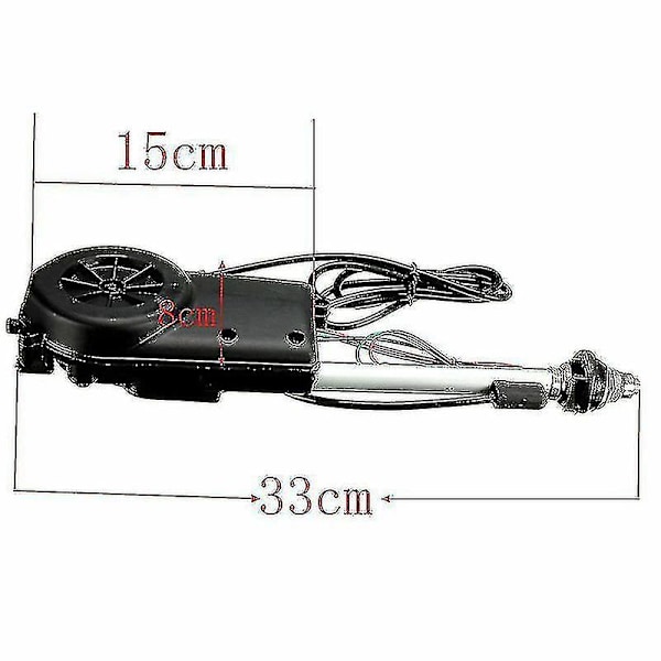 Universal bilradioantenne, automatisk antenne med elmotor, AM/FM-radioantenne