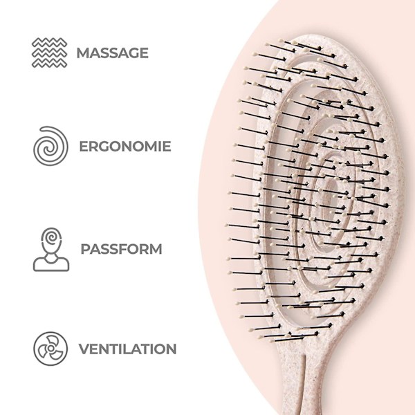 Bio Hårbørste Uden Træk - Tangle Brush