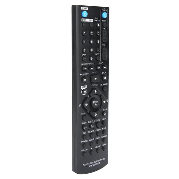 Erstatningsfjernkontroll for LG DVD/VCR/DVDR-opptaker