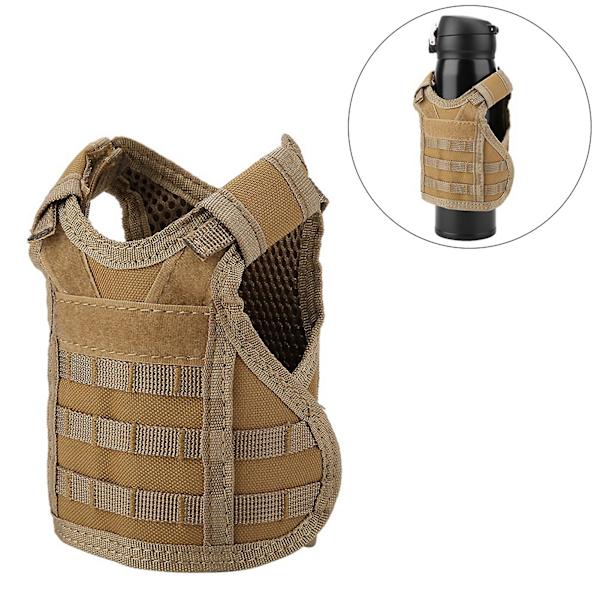 Mini Taktisk Militær Molle Vest til Sofa Øl Flaske Drikkevare Dekoration Dæksel