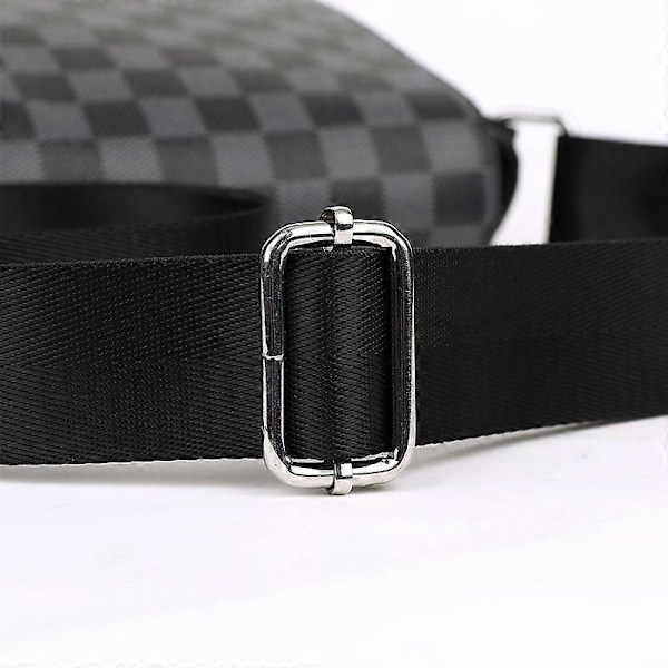 Messenger Bag i Skinn for Menn