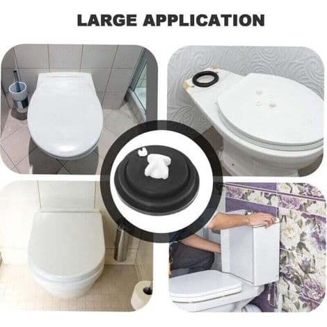 3-delt toiletskylsforsegling, membran og indsats til Siamp flydeventil