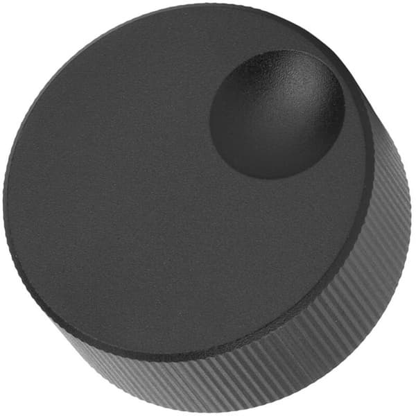 6 mm volumkontrollknapp, slitesterk 32 x 13 mm potensiometerknapp, solid for 6 mm håndtaksmontering