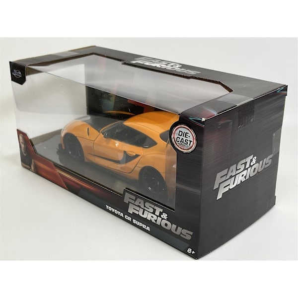 Fast & Furious Toyota GR Supra 1:24 mittakaava Jada 253203000 54030