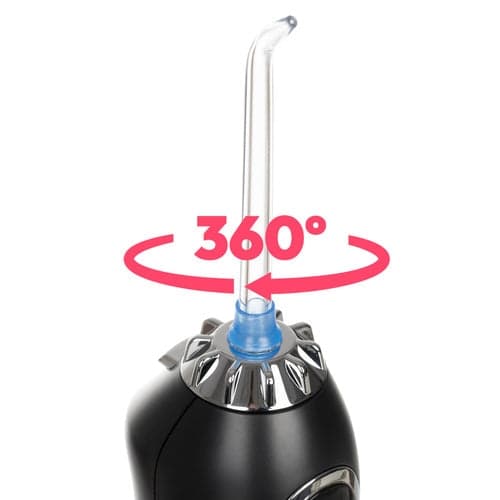 Langaton hammasvesipuhdistin 300 ml IPX7 5 tilaa 8 suutinta musta