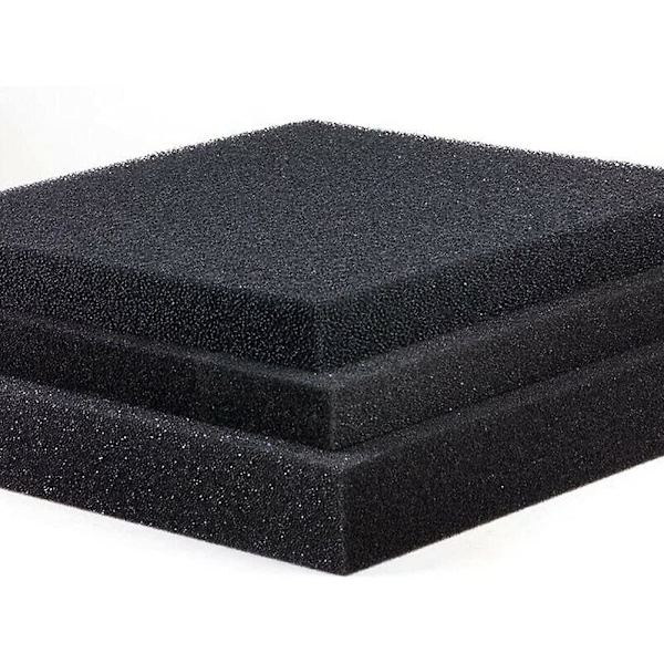 Aqua Filter, Biokjemisk Aqua Skumfilter, Biokjemisk Filter Svamp 50x50x5cm-35ppi