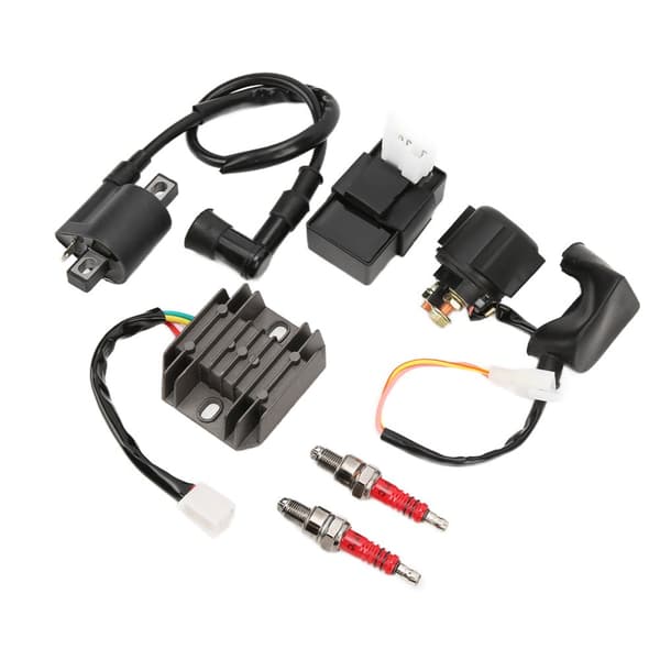 Ignition Coil Spark Plug CDI Regulator Kit Replacement for CG150cc 200cc 250cc Vertical Engine Chinese ATV