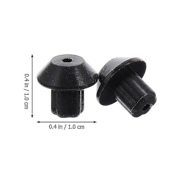 48 kpl Mini Vaihto Kumijalat Kaasulieden Polttimen Ristiritilän Jalkoja Yhteensopiva Wb2k101:n kanssa