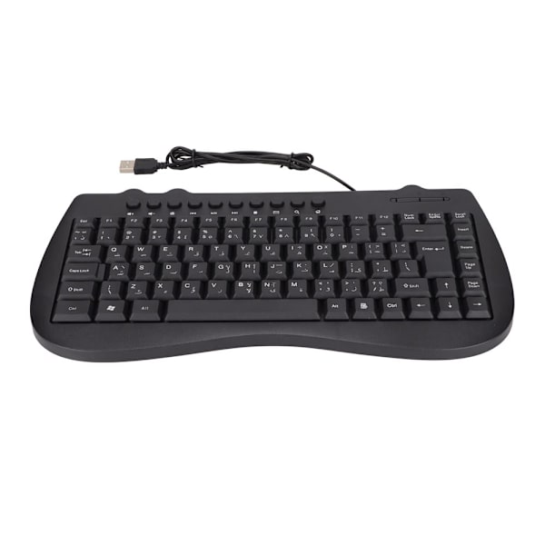 Thin and Quiet 95-Key Wired Mini USB Keyboard for Desktop
