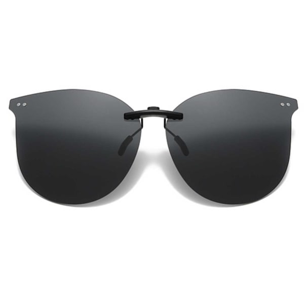 Clip On Cateye Solbriller Sort