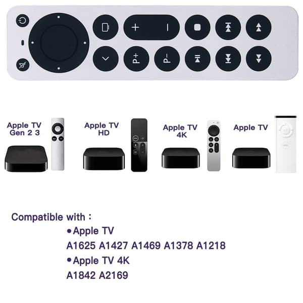 Apple TV 4K Compatible Remote Control