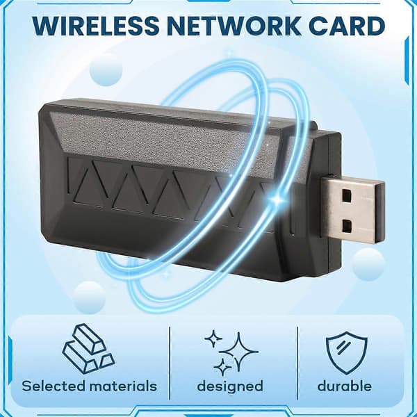 AR9271 Trådløs USB WiFi Adapter 2.4G/150Mbps til Linux, , , til , PC, Laptop Netværksforbedring A