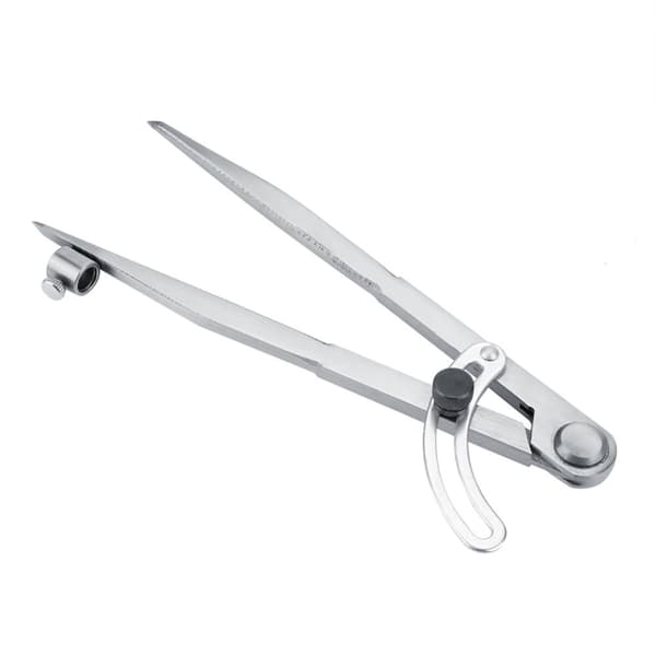 Leather Divider - 200mm Wing, Rotating Tool for Distance and Edge Measurement