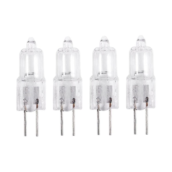 12v 20w 2 Pin G4 Base Halogen Light Bulb 4 Pieces Warm White