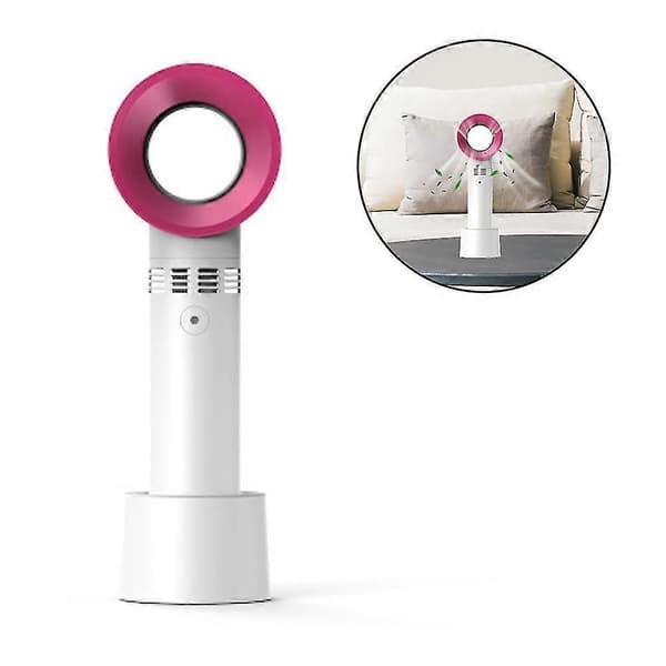 Bladeless Håndholdt Ventilator, Mini Bærbar Ventilator, USB Bordventilator, Personlig Ventilator