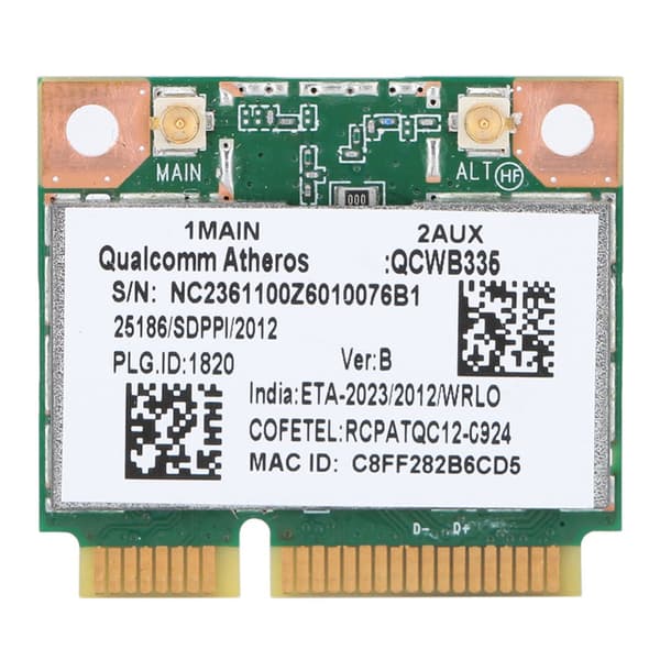 Qualcomm Atheros AR9565 QCWB335 150M Mini PCI-E Bluetooth Wireless Network Card