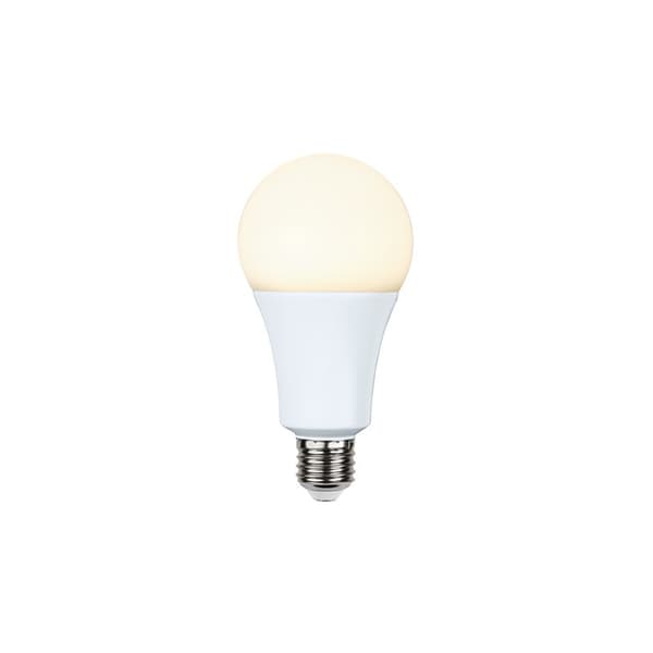 Supersterk LED-lampe Opal E27 2700K 1900 lumen Stor 80mm Glob