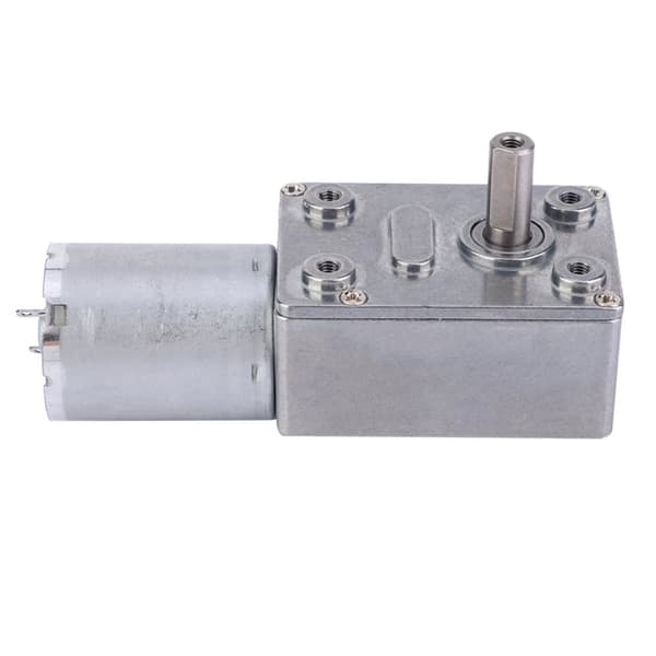 24V Micro Geared Motor with Large Torque and 10 RPM