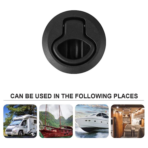 Låsande infälld dragning Infälld draglås Lås Marin lås för marin däckdörr Locker lucka Lucklås