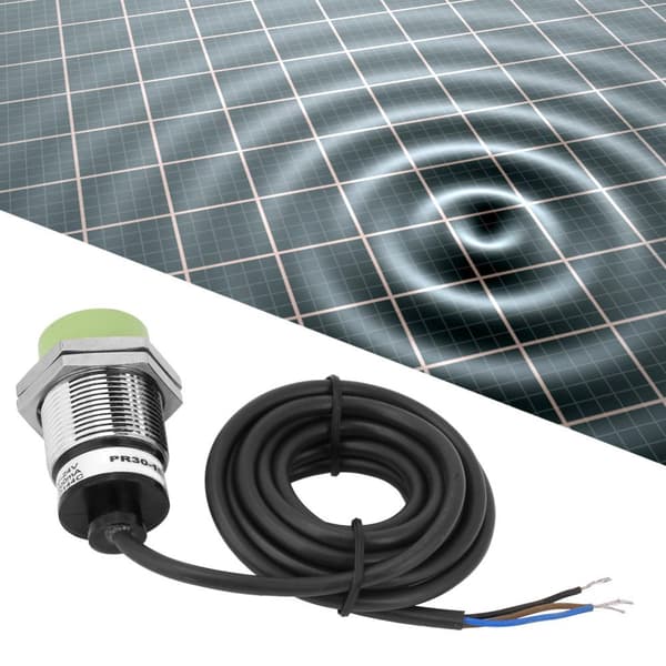 15 mm NPN NO Inductive Sensor - Nickel Plated Brass