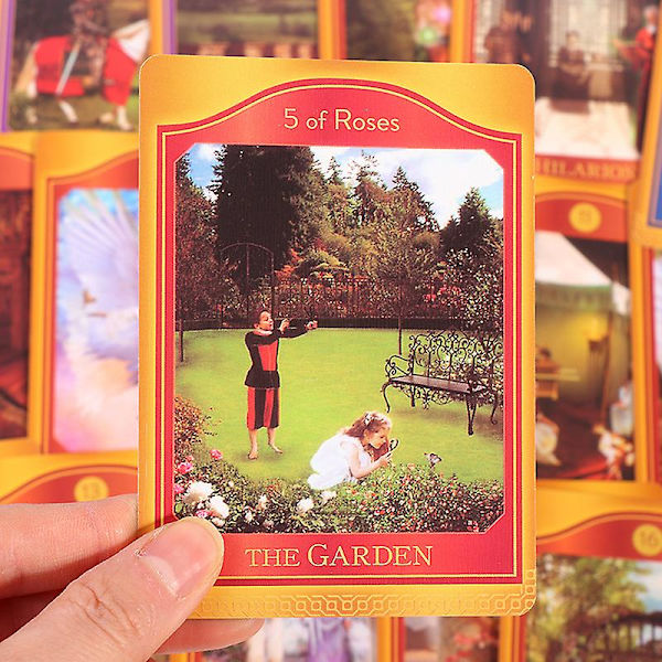 Akashic Tarot Kortene Engelsk Brætspil Divination Ræsonnement Multiplayer Spil