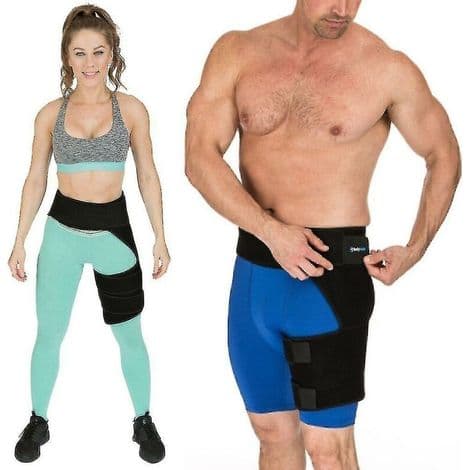 Kompressionsstöd för höften, lindring av ischiasnervsmärta, lårets hamstrings