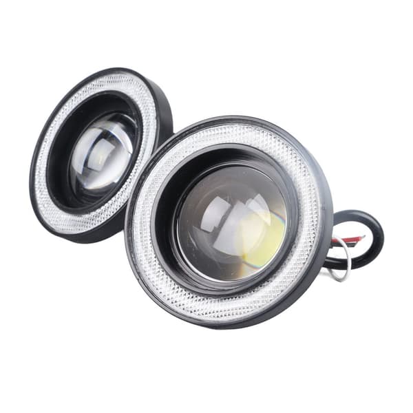 Auton sumuvalo - 2 kpl tehokas LED-halorengasvalo