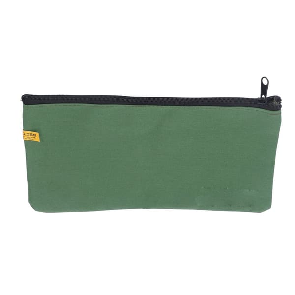 Portable Multifunctional Army Green Canvas Tool Bag 33x19 cm