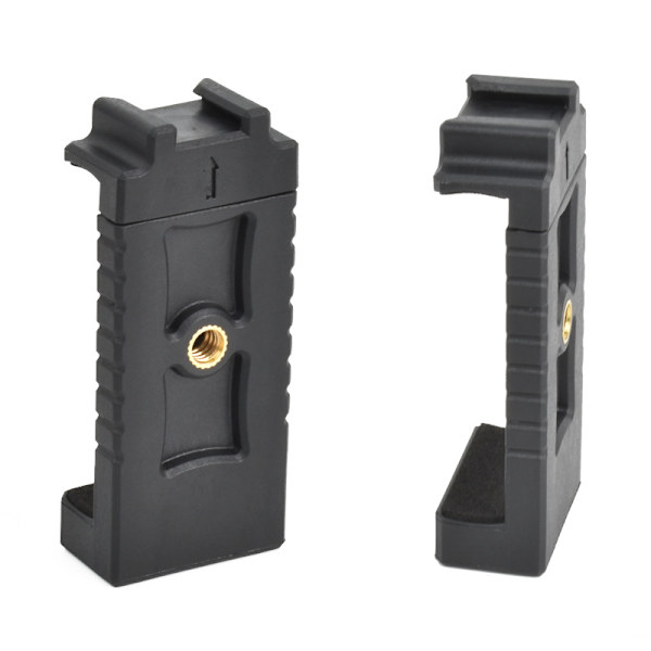 Mobile Phone Tripod Adapter, Mobile Holder Mobile Adapter for Tripod Black