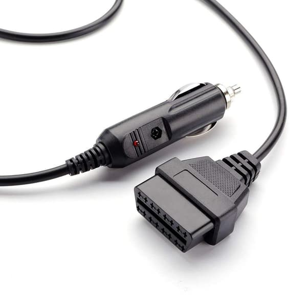 OBD-adapter cigarettænderstik til OBD hun 1 meter