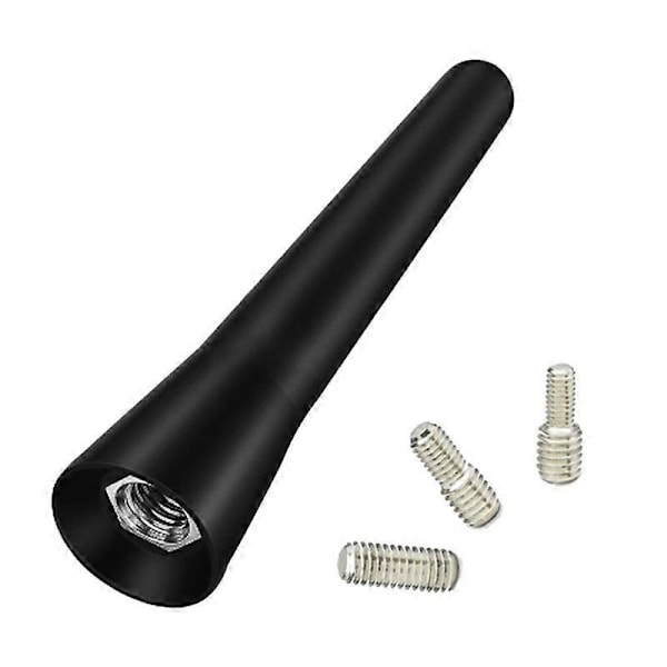 Auton antenni, 6,5 cm lyhyt auton antenni, yleinen mini-yleisantenni, autotarvikkeet, tehokkaalla FM/AM-vastaanotto-ominaisuudella, kaikkiin autoihin