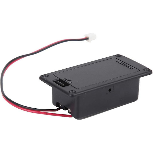Gitarrbatteri-lock, Hållbart Gitarrbatterifack, för Basgitarr