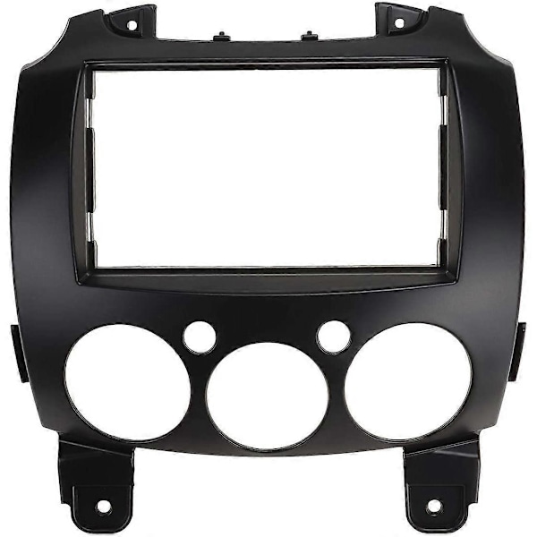 DVD Ram Ljudmonteringsadapter Instrumentbräda Trim Panel Stereo Radio Instrumentbräda Trim för 2 2010 Demio 2007+