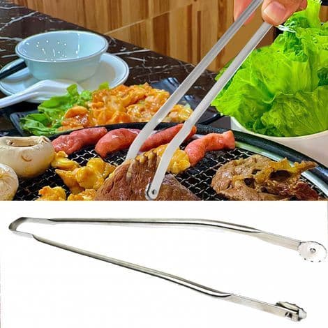 1 stk 40 cm, pølserulltang, grilltang for pølser