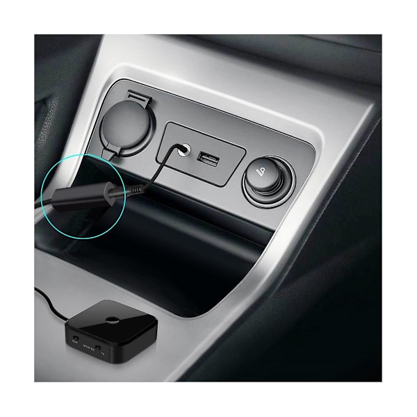 Jordloopsisolator Støjfilter til Bilaudio/Hjemmstereo, 2 stk. Jordloopsisolator med 3,5 mm