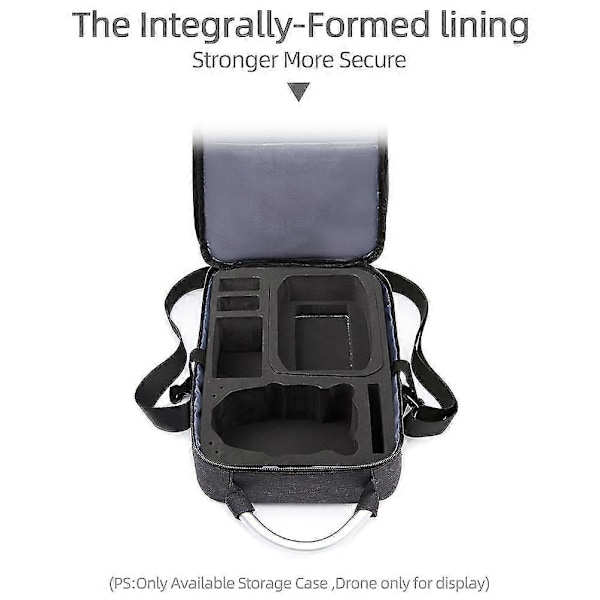Bærbar Combo-veske for DJI Mini 3 & Mini 3 Pro. Passer til DJI RC Walkbee