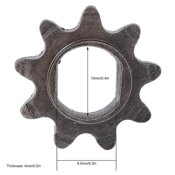 9T 25H til MY1020 motor med H-formet design