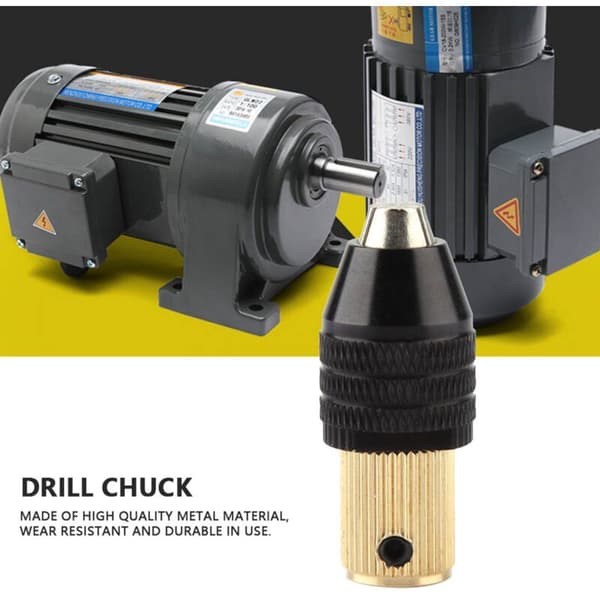 Miniatyr selvstrammende chuck mini elektrisk drilltilbehør 0,3-3,4 mm (5 mm)