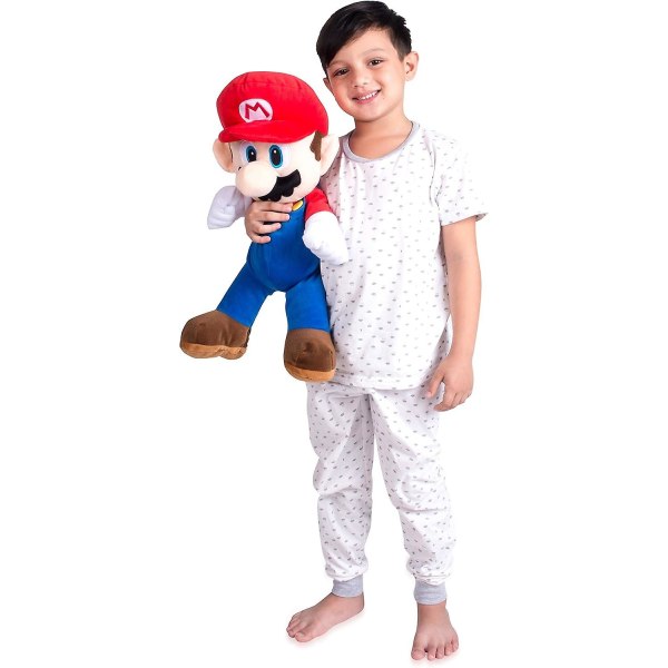 Super Mario Kids Sängkläder Supermjuk plysch, kramkudde Buddy, One Size, av Franco Type3