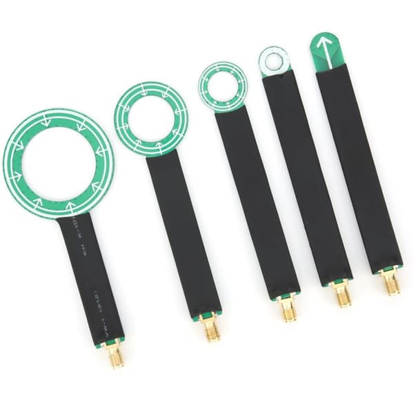 Nærfelts magnetisk antenneprobe PCB, 5 stk, EMC EMI elektronisk komponentverktøy