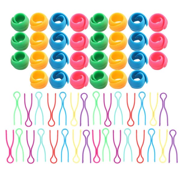 Organization Clips for Sewing Accessories - 60 Pcs Bobbin Huggers Bobbin Holders