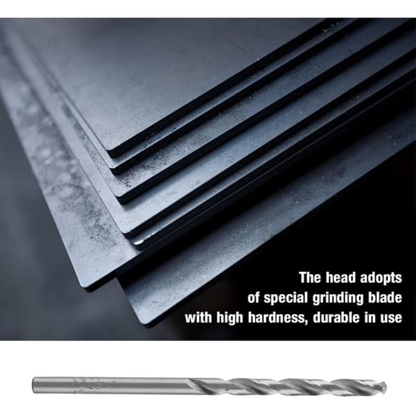 HSS borebit, meget holdbar borebit til træ, plast og aluminium (specifikation 2 mm)