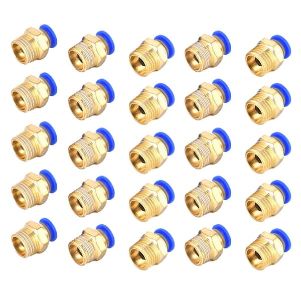 Hurtigkobling Luftkoblinger Adapter - 25 stk, PC6-02 G1/4
