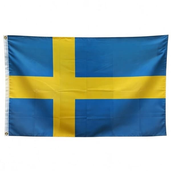 Sverige Flagg - 150 x 90 cm