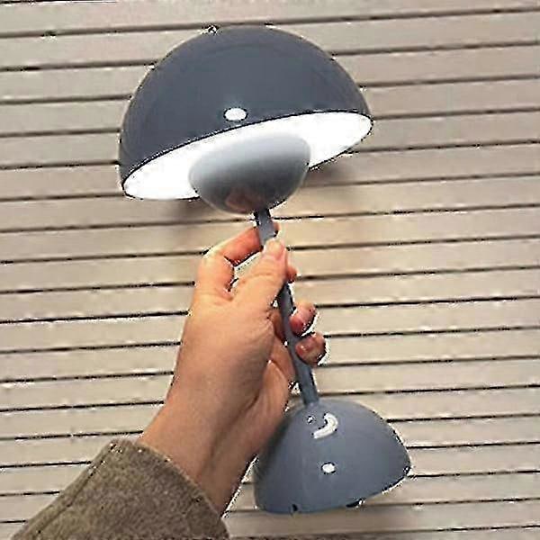 Pöytälamppu, silmiä säästävä LED-kukkaruukkupöytälamppu, kannettava kouluun
