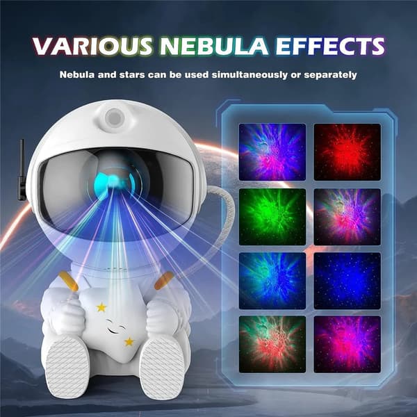 Galaxy Projector | Astronaut Galaxy Lamp | Aurora Night Light